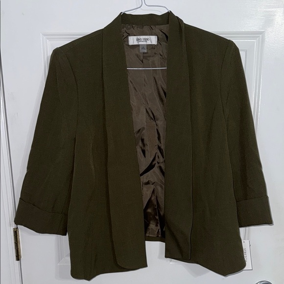 Jones Studio Jackets & Blazers - Olive Green Women's Jacket
